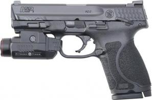 Smith & Wesson M&P M2.0 Compact 9mm Luger 4" 15+1 Black Armornite Stainless Steel Black Interchangeable Backstrap Grip wit - 12412