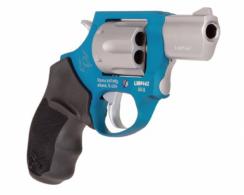 Taurus 856 Ultra-Lite Stainless/Azure 38 Special Revolver - 2856029ULC09