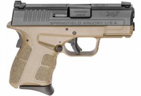 Springfield Armory XD-S Mod 2 9mm Luger Double 3.30" TNS 7+1 Black Polymer Grip Flat Dark Earth Polymer Frame Black - XDSG9339FDET Springfield Armory XD-S Mod 2 9mm Luger Double 3.30" TNS 7+1 Black Polymer Grip Flat Dark Earth Polymer Frame Black - XDSG9339FDET
