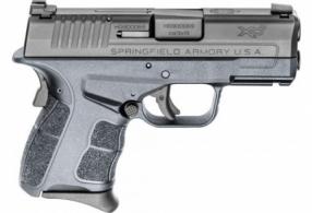 Springfield Armory XD-S Mod.2 9mm Luger Double 3.30" TNS 7+1 Gray Polymer Grip/Frame Black Melonite Slide - XDSG9339GRYT