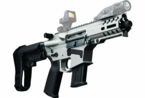 CMMG Inc. Banshee 300 Mk4 300 BLK 8" bbl 30rd Titanium - 30A81E2TI