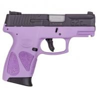 Taurus G2C 9mm Black Slide/Light Purple Frame 12+1 - 1G2C93112LP