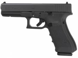 Glock - G17 Gen 4, 9mm, 4.5" Barrel, Fixed Sights, Black, 3
