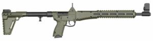 KEL-TEC CNC - Sub-2000, 40 S&W, 16", Ghost Ring Sight, Blue/Gree - SUB2K40GLK23BGRNHC KEL-TEC CNC - Sub-2000, 40 S&W, 16", Ghost Ring Sight, Blue/Gree - SUB2K40GLK23BGRNHC