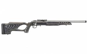 RUGER AMERICAN .22 LR  18 Stainless Steel 10RD TH