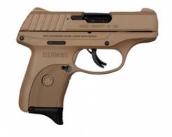 Ruger EC9s 9mm 7rd Davidsons Dark Earth Manual Safety - 3289