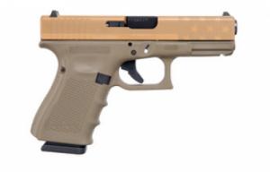 GLOCK 19 OD GEN4 9MM 15R TANFLAG