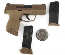 Sig Sauer P365 NRA Coyote Tan 9mm Pistol - 3659COYXR3NRA19