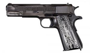 Auto Ordnance - 1911 I Stand, 45 ACP, Freedom Is Not Free, All Gave Some, Some Gave All, Flag Grips, 7rd - 1911BKOC1 Auto Ordnance - 1911 I Stand, 45 ACP, Freedom Is Not Free, All Gave Some, Some Gave All, Flag Grips, 7rd - 1911BKOC1