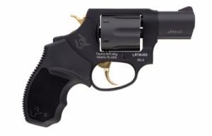 Taurus 856 Ultra-Lite Black/Gold 38 Special Revolver - 2856021ULGD