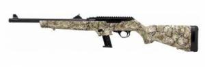 Ruger CARBINE 9MM 16 Threaded Barrel BADLANDS CAMO 15RD - 19112