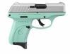 Ruger EC9s Turquoise/Aluminum 9mm Pistol
