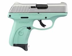 Ruger EC9s Turquoise/Aluminum 9mm Pistol - 13200 Ruger EC9s Turquoise/Aluminum 9mm Pistol - 13200