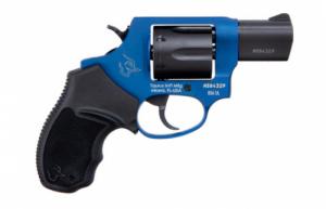Taurus 856 Ultra-Lite Black/Cobalt 38 Special Revolver - 2856021ULC17
