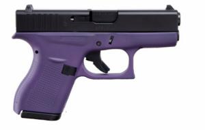 Glock G42 Purple/Black 380 ACP Pistol - ACG00855 Glock G42 Purple/Black 380 ACP Pistol - ACG00855