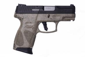 TAURUS G2C 9MM BLK/FDE SPLATTER 12+1 - 1G2C931SPFDE