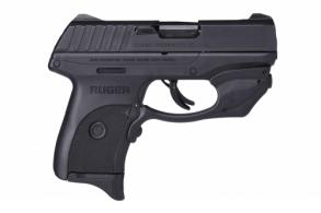 Ruger EC9S 9MM BLK/BLK 7+1 Crimson Trace LASER - EC9SCT