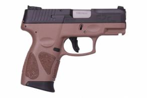 Taurus G2C Brown/Black 40 S&W Pistol - 1G2C403110B