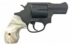 Taurus 856 Matte Black/White Pearl 38 Special Revolver
