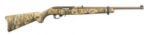 Ruger - 10/22 Takedown, 22 LR, 16.12", Fixed Sights, Bronze Cerakote/Go Wild Camo, 10-rd, TALO - 31146
