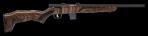 Savage Arms Mark II Minimalist Brown 17 HMR Bolt Action Rifle - 96637