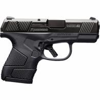 Mossberg & Sons MC1sc 9mm Subcompact Semi Auto Pistol 3.4 Barrel 7 Rounds 3-Dot Sights No Manual Safety Chamber View Port Polym