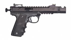Volquartsen Firearms Black Mamba .22 LR 4.5" Threaded Barrel, Black, Fiber Optic Front Sight, 10 Rounds - VF4M0026 Volquartsen Firearms Black Mamba .22 LR 4.5" Threaded Barrel, Black, Fiber Optic Front Sight, 10 Rounds - VF4M0026
