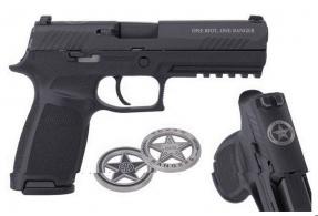 Sig Sauer P320F Texas Ranger 9MM 17R - 320F9BSSFTRF Sig Sauer P320F Texas Ranger 9MM 17R - 320F9BSSFTRF