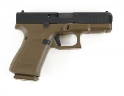 Glock G19 Gen 5 9mm 4" Front Serrations FDE 15+1 - PA195S203DE Glock G19 Gen 5 9mm 4" Front Serrations FDE 15+1 - PA195S203DE