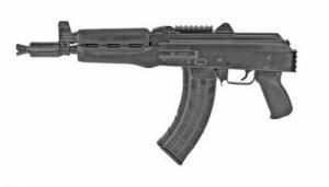 Zastava Arms ZPAP92 with Picatinny Rail 7.62 x 39mm Pistol - ZP92762PAM