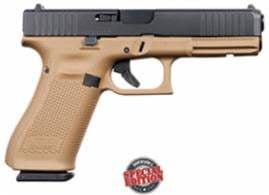 Glock G17 Gen5 Apollo Custom Davidson Dark Earth/Black 9mm Pistol