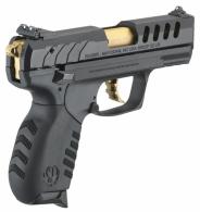 Ruger SR22 .22 LR 3.5 Black/Gold 10+1 Talo - 3654 Ruger SR22 .22 LR 3.5 Black/Gold 10+1 Talo - 3654
