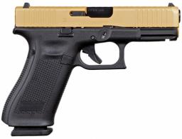Glock G45 Apollo Custom Black/Gold 9mm Pistol - ACG57035 Glock G45 Apollo Custom Black/Gold 9mm Pistol - ACG57035