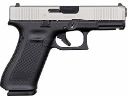 Glock G45 Apollo Custom Black/Silver 9mm Pistol
