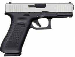 Glock G45 Apollo Custom Black/Silver 9mm Pistol - ACG57036 Glock G45 Apollo Custom Black/Silver 9mm Pistol - ACG57036