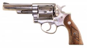 Ruger Used Police Service Six Stainless Poor 357 Magnum Revolver