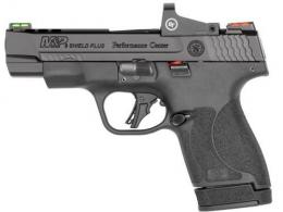 Smith & Wesson M&P 9 Shield Plus 9mm 13+1 Crimson Trace No Thumb Safety Ported - 13253LE