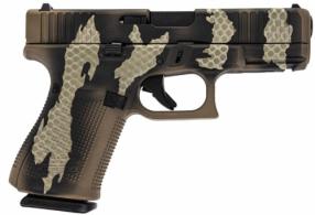 Glock 19 G5 9MM Riptile Camo 4.02in. 15+1