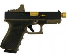 Glock G19 Gen3 Tarpon Flat Dark Earth/Gold 9mm Pistol - PI1950203BBTBFDE