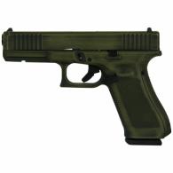 Glock G17 Gen5 Distressed Bazooka Green 9mm Pistol - PA175S203BGD