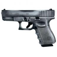 Glock G19 Gen3 Crushed Silver Distressed 9mm Pistol