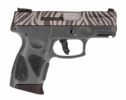 Taurus G2C 9mm Zebra 3.2" 12+1 - 1G2C93112GZEB