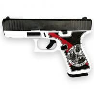 Glock G19 Gen 5 9mm w/Front Serrations 15rd Florida White Frame - PA195S203FLFL