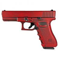 Glock G17 Gen 3 9mm 17rd Distressed Red - PI17502RD Glock G17 Gen 3 9mm 17rd Distressed Red - PI17502RD