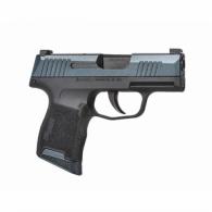 Sig Sauer P365 9mm Without Thumb Safety FX Typhoon Blue Cerakote - 3659BXR3NC14