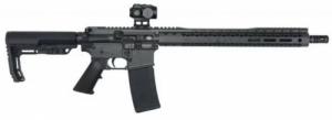 Black Rain SPEC15 RIA 5.56x45 NATO 16" Smoke Gray Cerakote, Burris RT-1 Optic, 30+1 - BRO22062005OPT