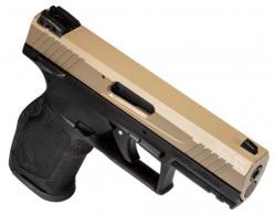 Taurus TX22 .22 LR Pistol, Black/FDE Finish