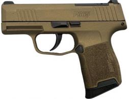 Sig Sauer P365 Optic Ready 9mm Pistol, Burnt Bronze Cerakote Finish 10+1 Sig Sauer P365 Optic Ready 9mm Pistol, Burnt Bronze Cerakote Finish 10+1