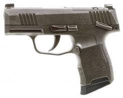 Sig Sauer P365 Optic Ready 9mm Pistol Tungsten Grey Cerakote, 10+1 - 3659BXR3PMSTNG