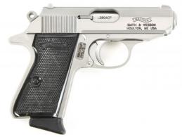 USED WALTHER PPK/S .380ACP STAINLESS - IUWAL032525